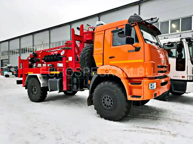 КАМАЗ 43502 ямобур Kanglim KDC-5600 КАМАЗ 43502 ямобур Kanglim KDC-5600