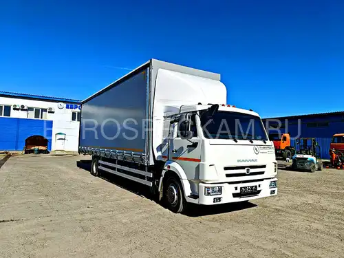 КАМАЗ 4308 шторно-бортовой фургон