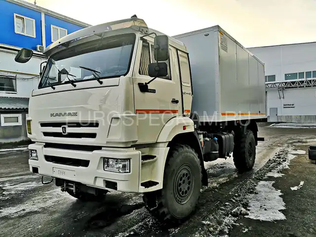 КАМАЗ 43502 промтоварный фургон КАМАЗ 43502 промтоварный фургон