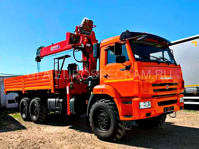 КАМАЗ 43118 бортовой с КМУ Horyong HRS 206 КАМАЗ 43118 бортовой с КМУ Horyong HRS 206