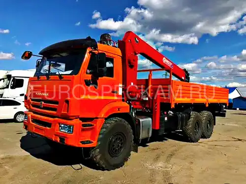 КАМАЗ 43118 бортовой с КМУ Horyong HRS 216 КАМАЗ 43118 бортовой с КМУ Horyong HRS 216