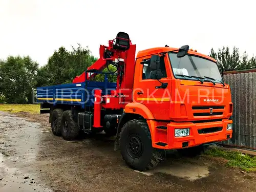 КАМАЗ 43118 бортовой с КМУ Horyong HRS 217 КАМАЗ 43118 бортовой с КМУ Horyong HRS 217