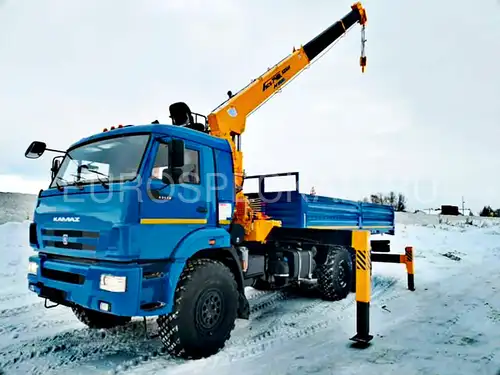 КАМАЗ 43118 бортовой с КМУ Soosan SCS 746L КАМАЗ 43118 бортовой с КМУ Soosan SCS 746L