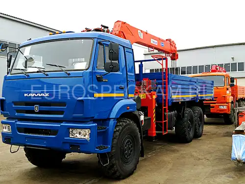 КАМАЗ 43118 бортовой с КМУ Kanglim KS 1256 G2 КАМАЗ 43118 бортовой с КМУ Kanglim KS 1256 G2