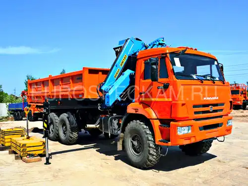 КАМАЗ 43118 самосвал с КМУ Инман ИМ 180 КАМАЗ 43118 самосвал с КМУ Инман ИМ 180