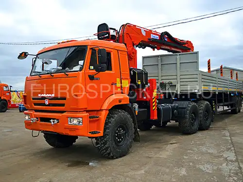 КАМАЗ 43118 тягач с КМУ Kanglim KS2056H КАМАЗ 43118 тягач с КМУ Kanglim KS2056H