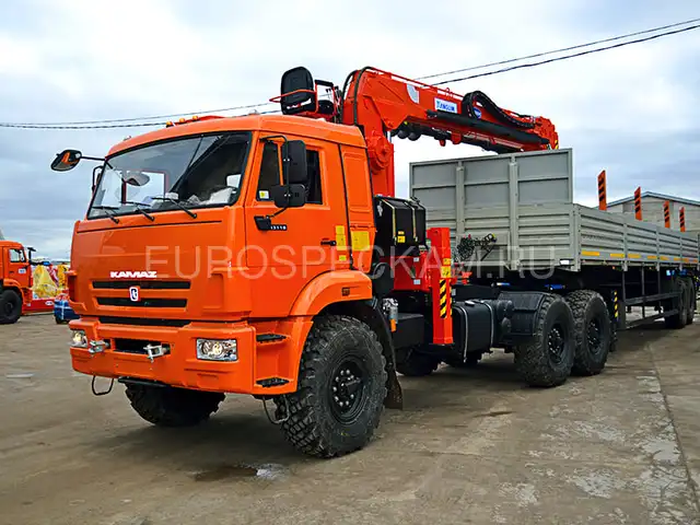 КАМАЗ 43118 тягач с КМУ Kanglim KS2056H КАМАЗ 43118 тягач с КМУ Kanglim KS2056H