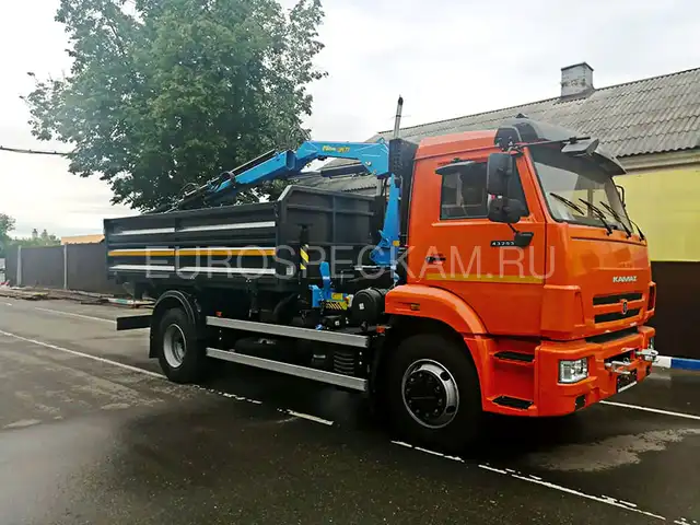 КАМАЗ 43253 самосвал с КМУ Инман ИМ 77 КАМАЗ 43253 самосвал с КМУ Инман ИМ 77