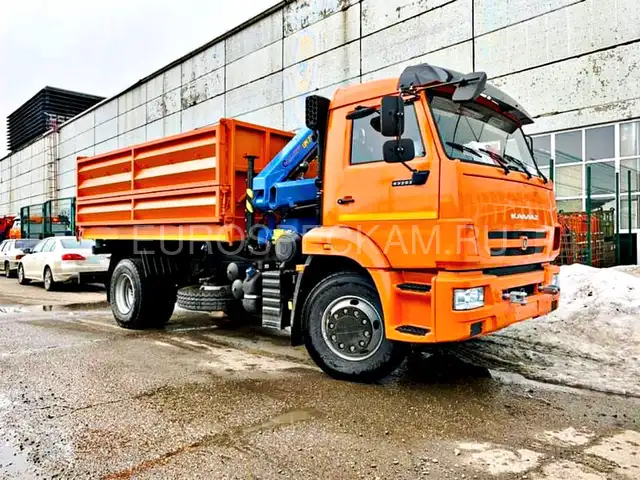 КАМАЗ 43253 самосвал с КМУ Инман ИМ 95 КАМАЗ 43253 самосвал с КМУ Инман ИМ 95