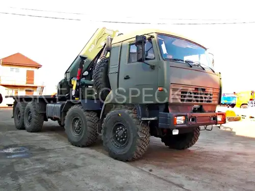 КАМАЗ 63501 бортовой с КМУ Fassi F425A.2.25