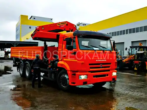 КАМАЗ 65115 бортовой с КМУ Palfinger PK 23500 A КАМАЗ 65115 бортовой с КМУ Palfinger PK 23500 A